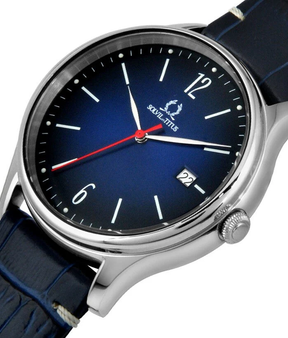 [MEN] Classicist 3 Hands Date Quartz Leather Watch [W06-03252-002]
