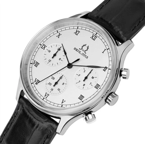[MEN] Classicist Multi-Function Quartz Leather Watch [W06-03256-001]