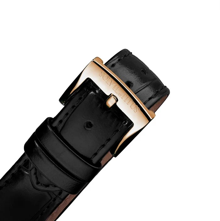 [MEN] Classicist Multi-Function Quartz Leather Watch [W06-03256-004]
