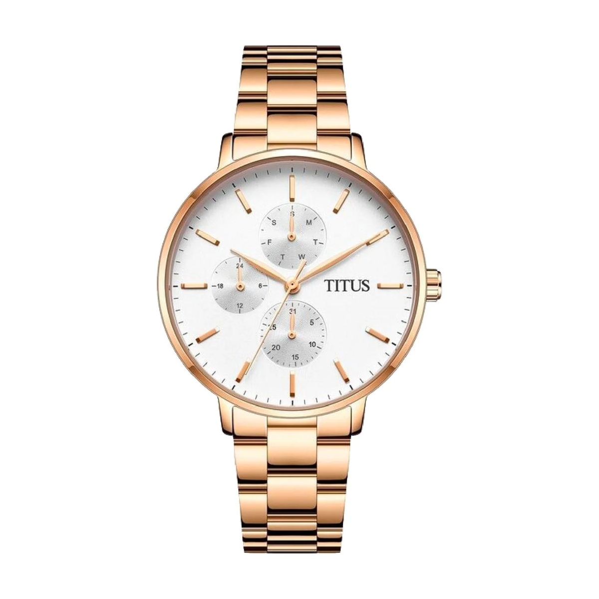 [WOMEN] Interlude Multi-Function Quartz Stainless Steel Watch [W06-03259-003]