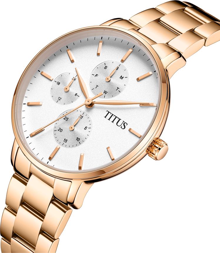 [WOMEN] Interlude Multi-Function Quartz Stainless Steel Watch [W06-03259-003]