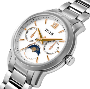 [WOMEN] Devot Multi-Function with Day Night Indicator Quartz Stainless Steel Watch [W06-03262-001]