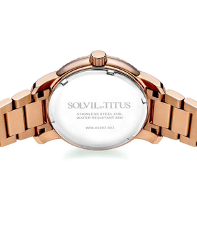 [WOMEN] Devot Multi-Function with Day Night Indicator Quartz Stainless Steel Watch [W06-03262-003]