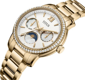 [WOMEN] Devot Multi-Function with Day Night Indicator Quartz Stainless Steel Watch [W06-03262-006]