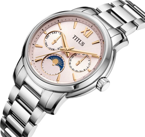[WOMEN] Devot Multi-Function with Day Night Indicator Quartz Stainless Steel Watch [W06-03262-008]