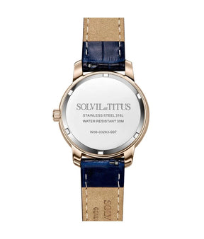 [WOMEN] Devot Multi-Function with Day Night Indicator Quartz Leather Watch [W06-03263-007]