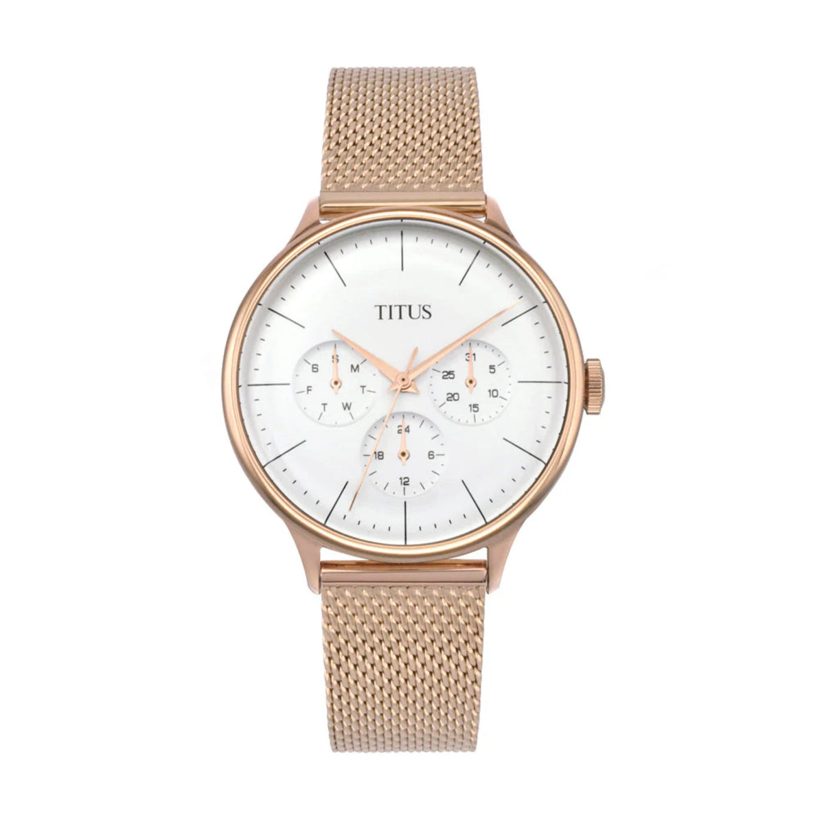 [WOMEN] Interlude Multi-Function Quartz Stainless Steel Watch [W06-03264-002]