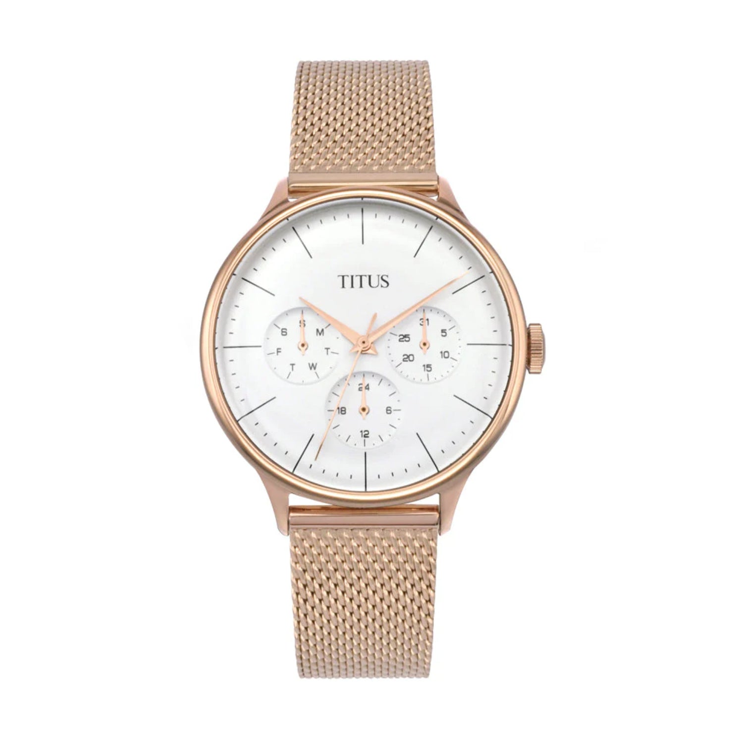 [WOMEN] Interlude Multi-Function Quartz Stainless Steel Watch [W06-03264-002]