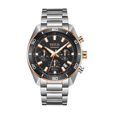 [MEN] Modernist Chronograph Quartz Stainless Steel Watch [W06-03265-002]