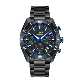 [MEN] Modernist Chronograph Quartz Stainless Steel Watch [W06-03265-003]