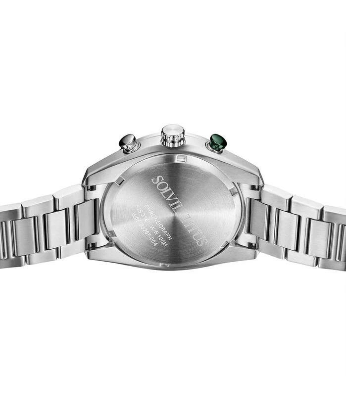 [MEN] Modernist Chronograph Quartz Stainless Steel Watch [W06-03265-004]