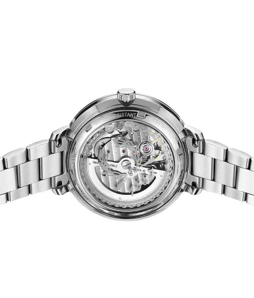 [WOMEN] Enlight 3 Hands Automatic Stainless Steel Watch [W06-03278-001]