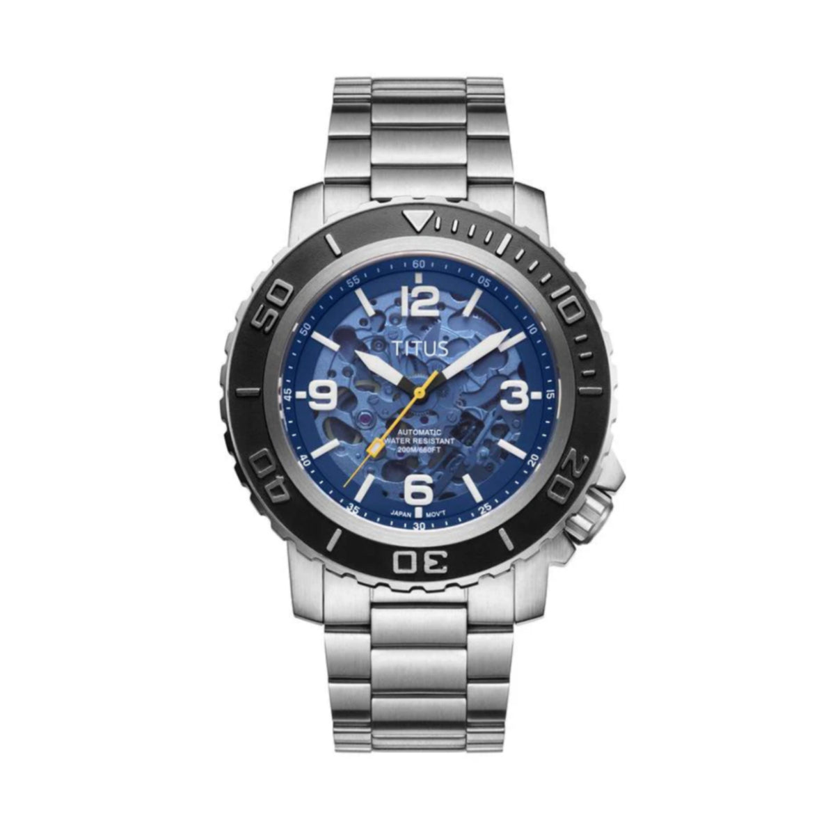 [MEN] The Cape 3 Hands Automatic Stainless Steel Watch [W06-03279-002]