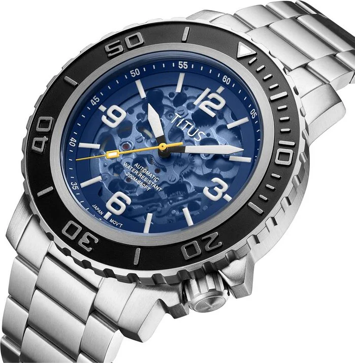 [MEN] The Cape 3 Hands Automatic Stainless Steel Watch [W06-03279-002]
