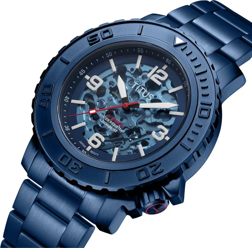 [MEN] The Cape 3 Hands Automatic Stainless Steel Watch [W06-03279-008]
