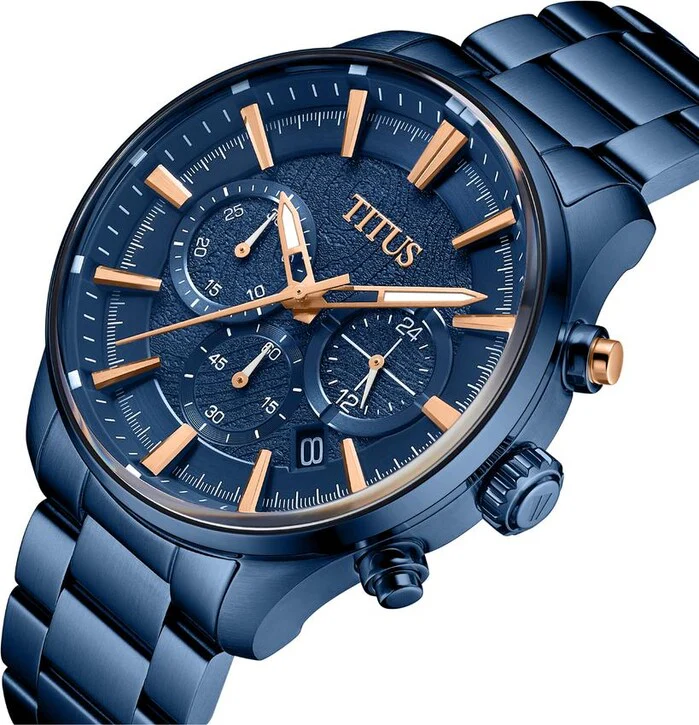 [MEN] Saber Chronograph Quartz Stainless Steel Watch [W06-03286-002]