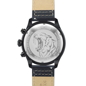 [MEN] Saber Chronograph Quartz Leather Watch [W06-03286-003]