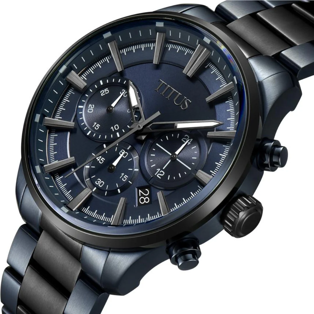 [MEN] Saber Chronograph Quartz Stainless Steel Watch [W06-03286-010]