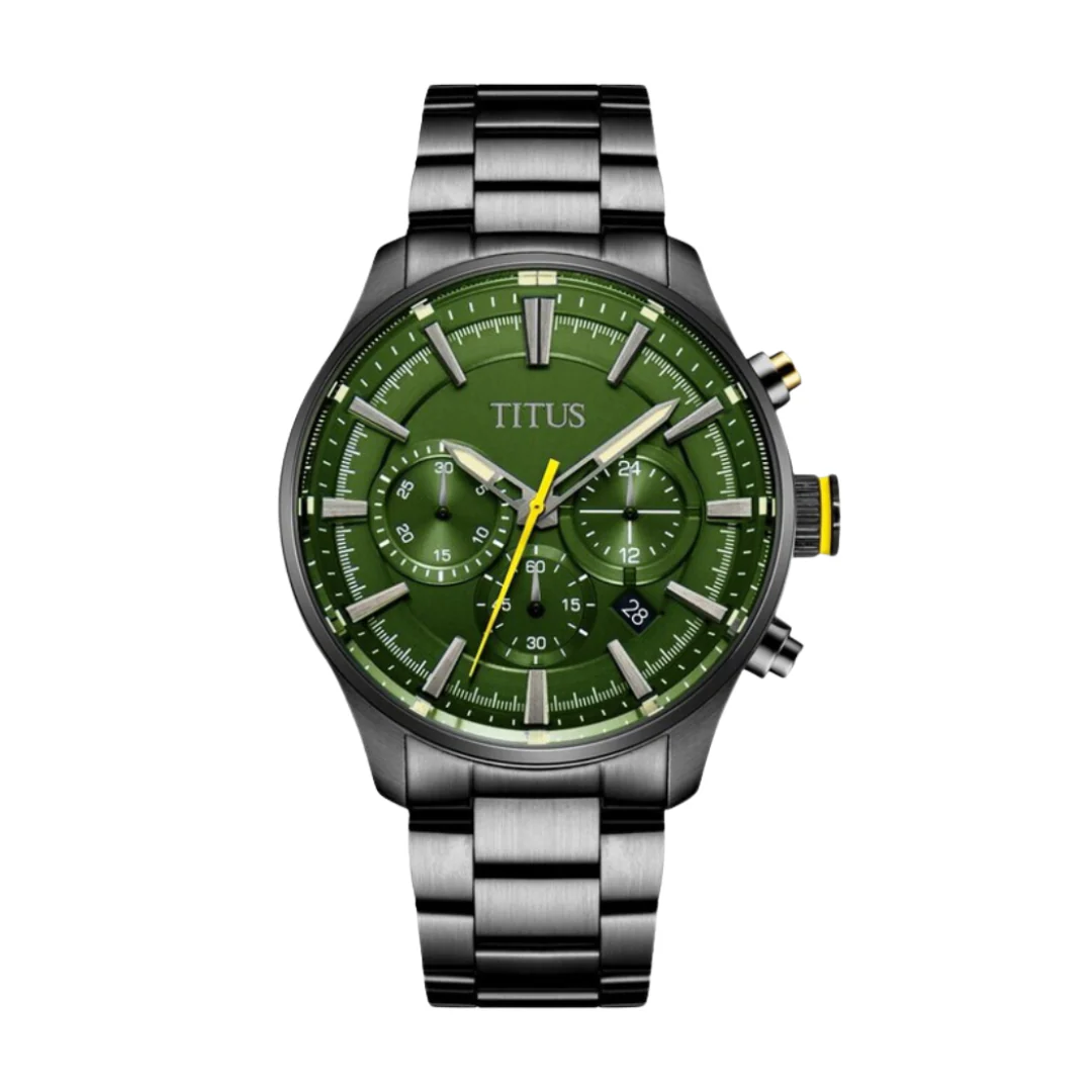 [MEN] Saber Chronograph Quartz Stainless Steel Watch [W06-03287-004]