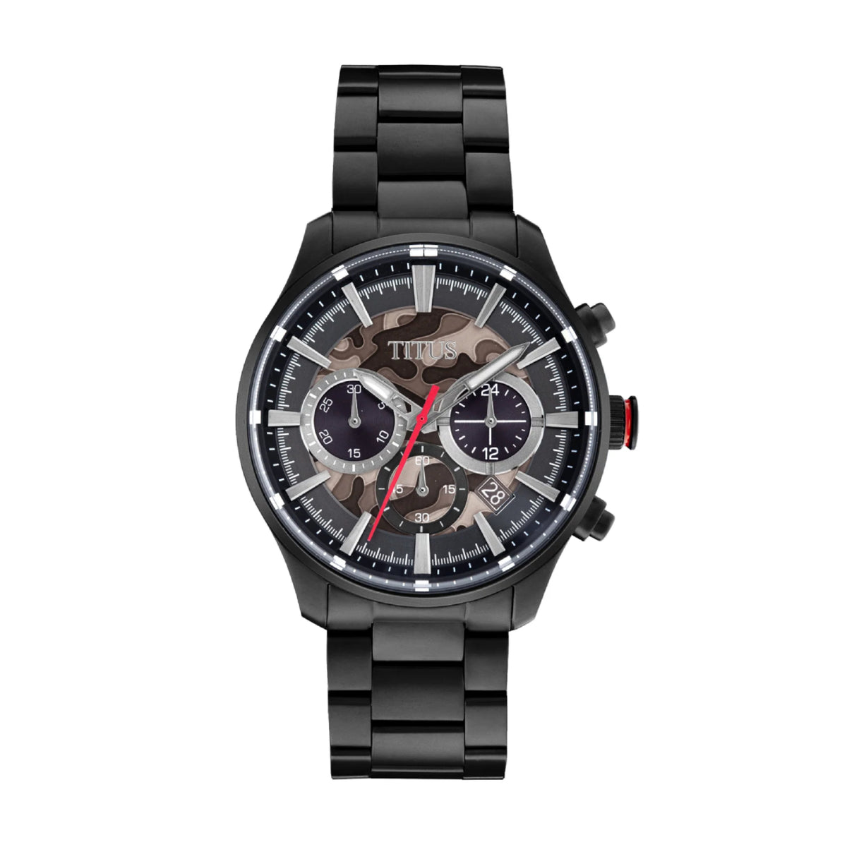 [MEN] Saber Chronograph Quartz Stainless Steel Watch [W06-03287-007]