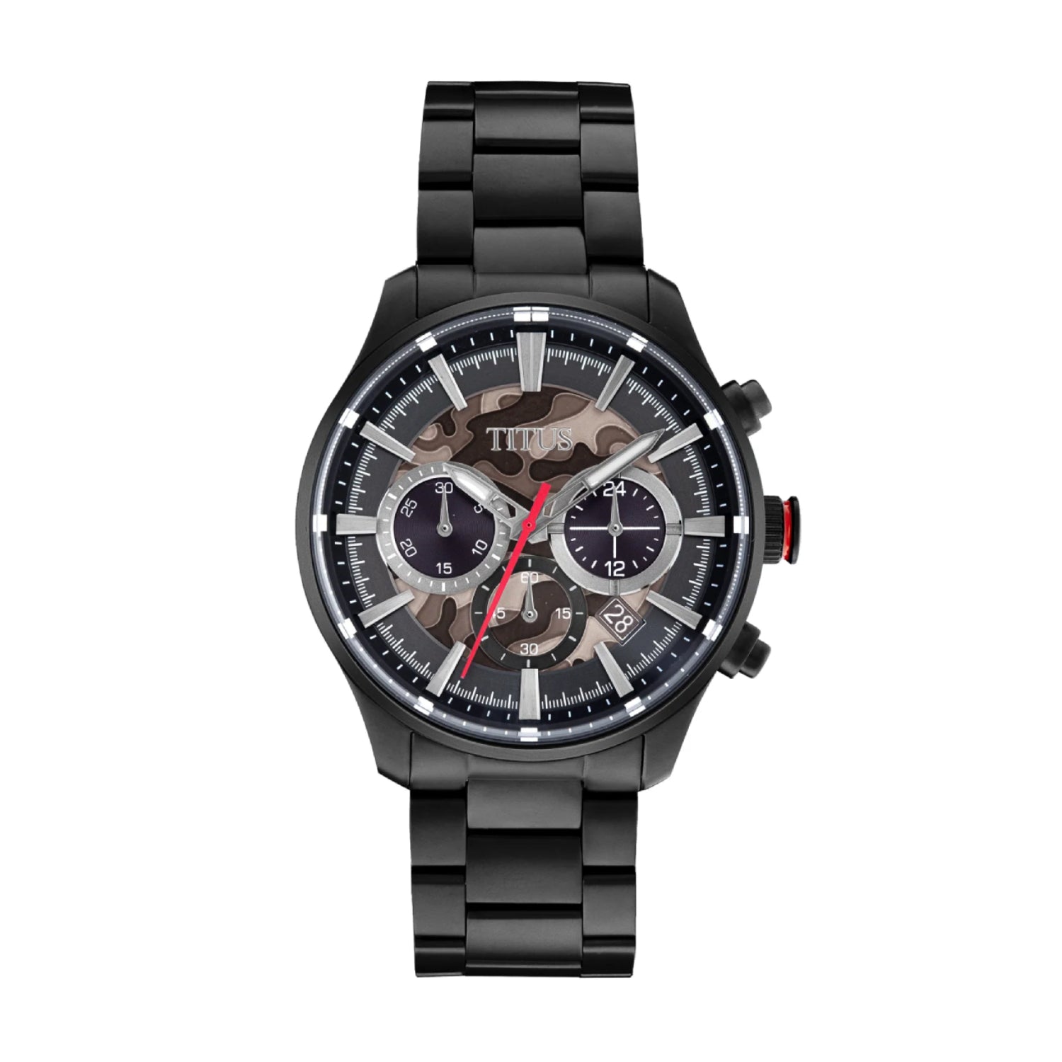 [MEN] Saber Chronograph Quartz Stainless Steel Watch [W06-03287-007]