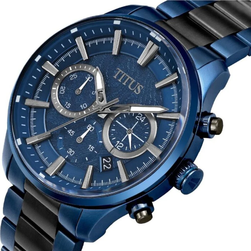 [MEN] Saber Chronograph Quartz Stainless Steel Watch [W06-03287-008]