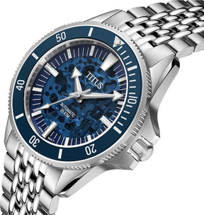 [MEN] Valor 3 Hands Automatic Stainless Steel Watch [W06-03296-002]