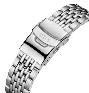 [MEN] Valor 3 Hands Automatic Stainless Steel Watch [W06-03296-004]