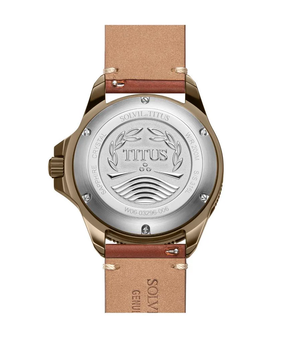 [MEN] Valor 3 Hands Automatic Leather Watch [W06-03296-006]