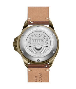 [MEN] Valor 3 Hands Automatic Leather Watch [W06-03296-007]