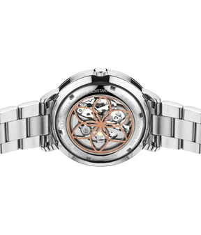 [MEN] Enlight 3 Hands Automatic Stainless Steel Watch [W06-03305-002]