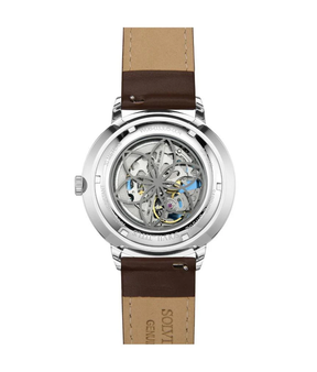 [MEN] Enlight 3 Hands Automatic Leather Watch [W06-03305-004]