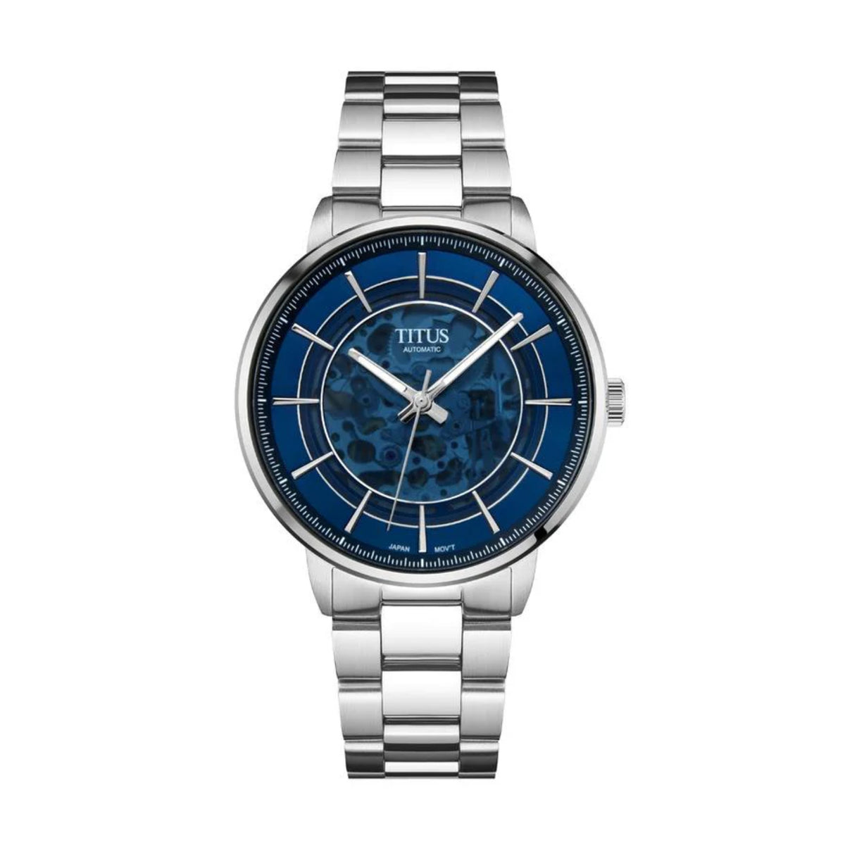 [MEN] Enlight 3 Hands Automatic Stainless Steel Watch [W06-03305-006]