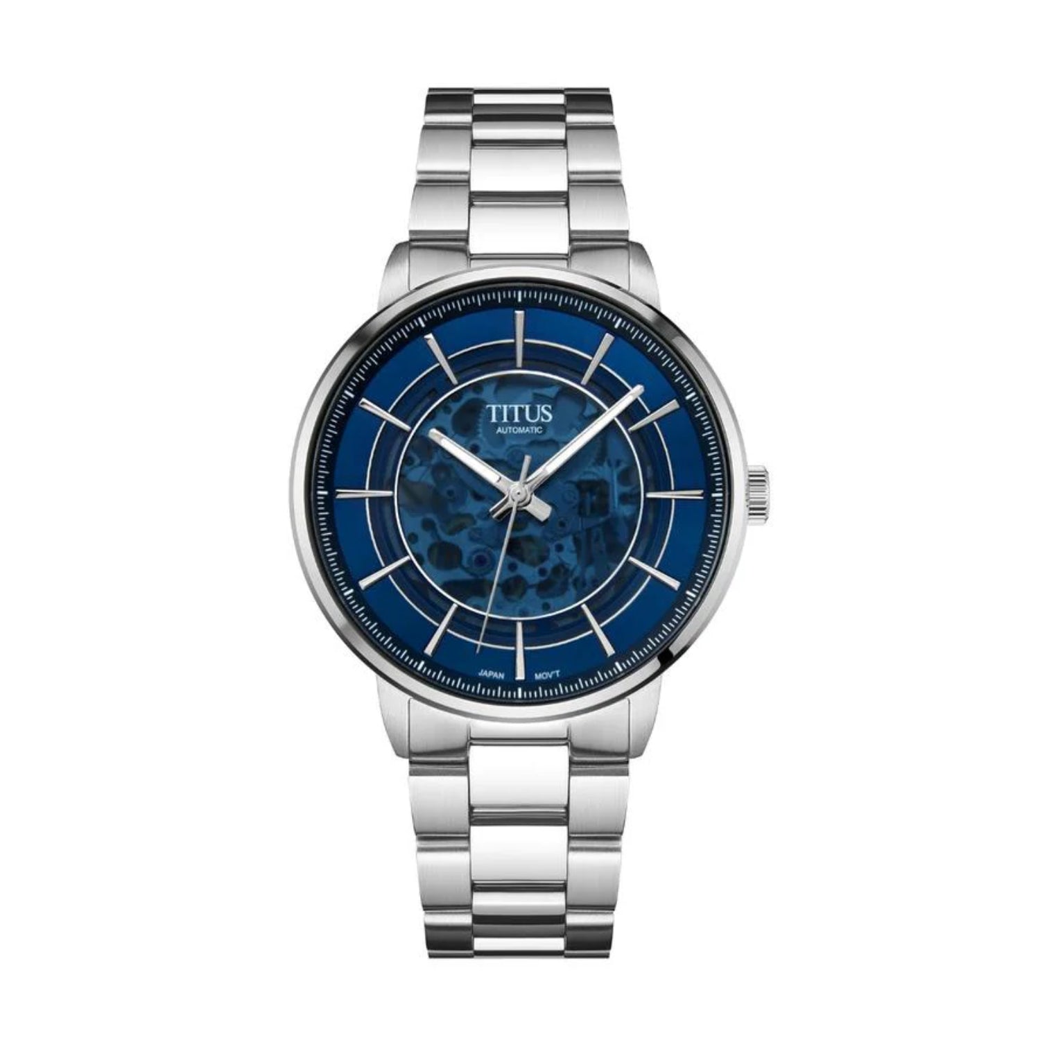 [MEN] Enlight 3 Hands Automatic Stainless Steel Watch [W06-03305-006]