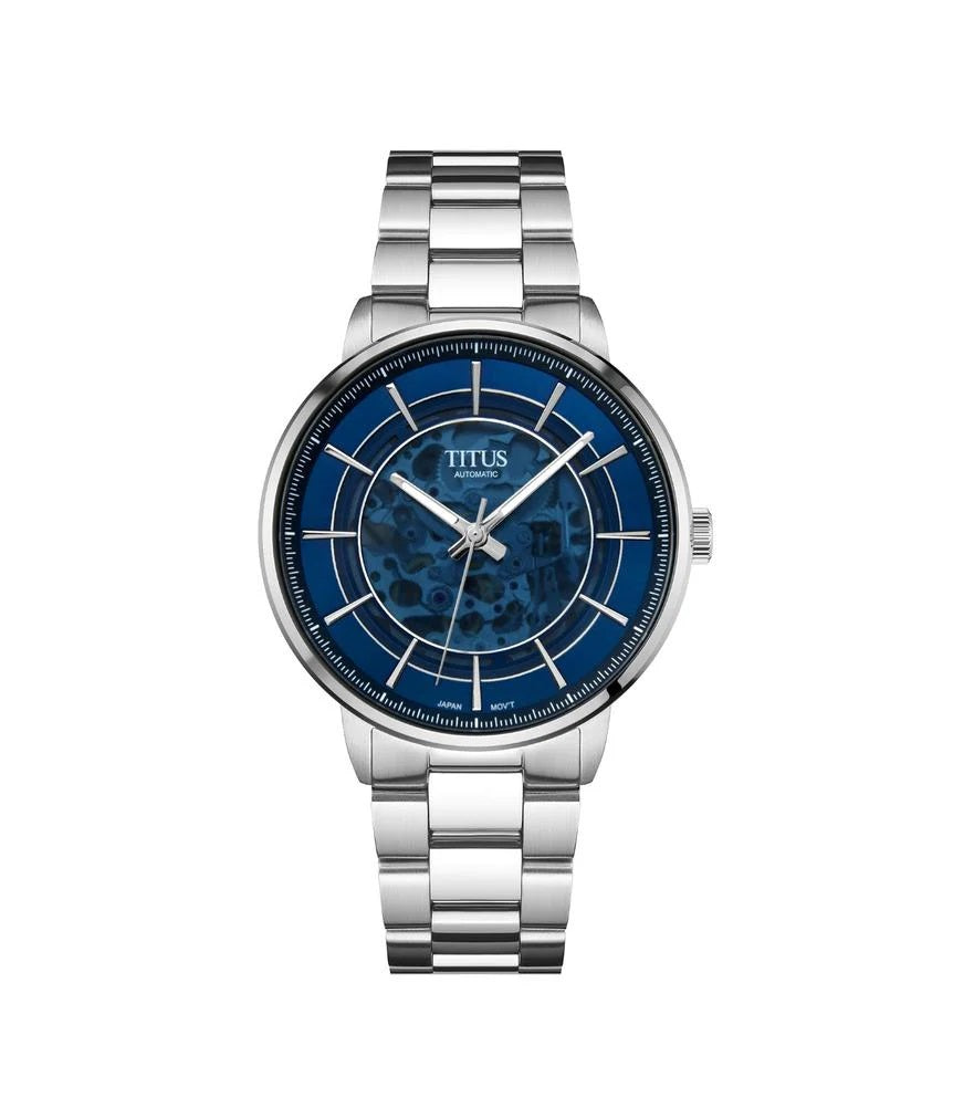 [MEN] Enlight 3 Hands Automatic Stainless Steel Watch [W06-03305-006]