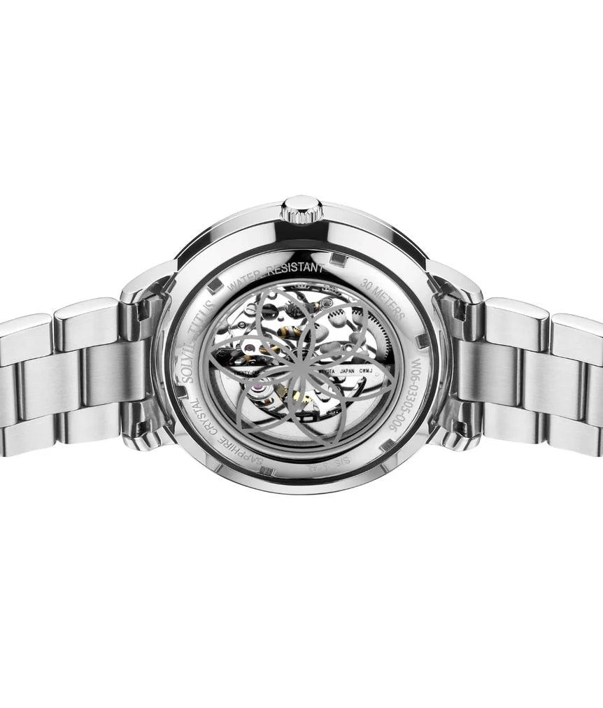 [MEN] Enlight 3 Hands Automatic Stainless Steel Watch [W06-03305-006]