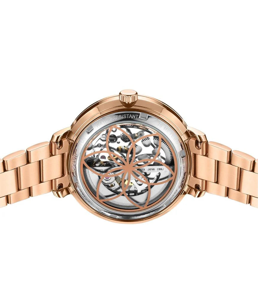 [WOMEN] Enlight 3 Hands Automatic Stainless Steel Watch [W06-03306-003]