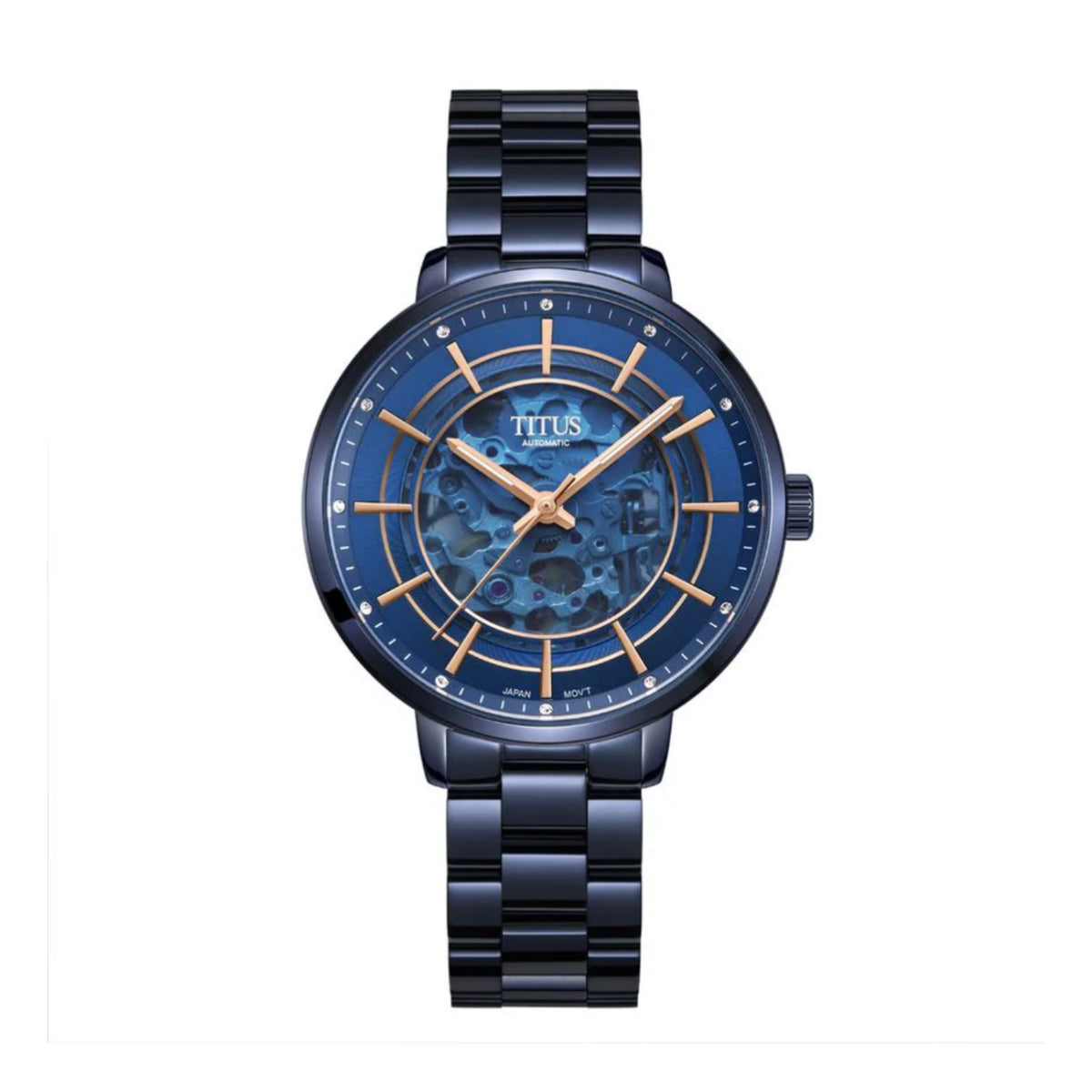 [WOMEN] Enlight 3 Hands Automatic Stainless Steel Watch [W06-03306-005]