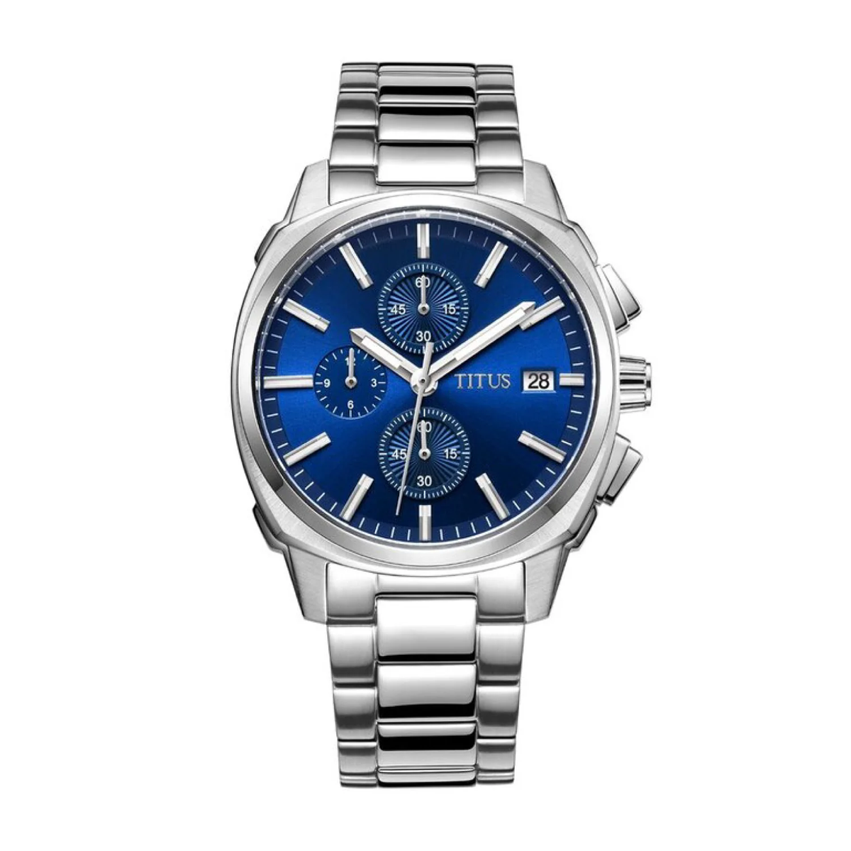 [MEN] Modernist Chronograph Quartz Stainless Steel Watch [W06-03308-001]