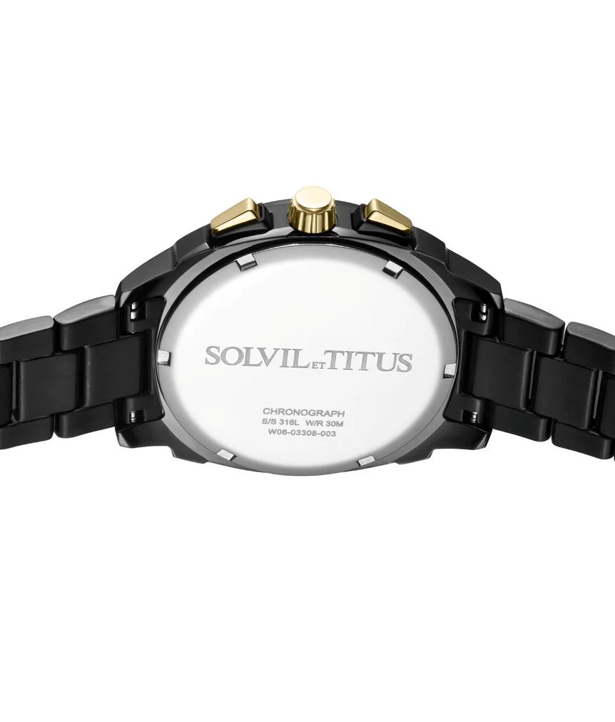 [MEN] Modernist Chronograph Quartz Stainless Steel Watch [W06-03308-003]