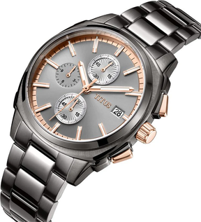 [MEN] Modernist Chronograph Quartz Stainless Steel Watch [W06-03308-005]