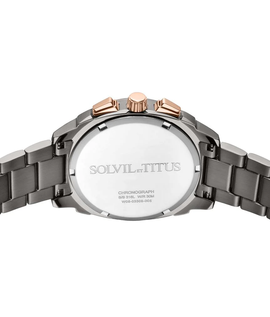 [MEN] Modernist Chronograph Quartz Stainless Steel Watch [W06-03308-005]
