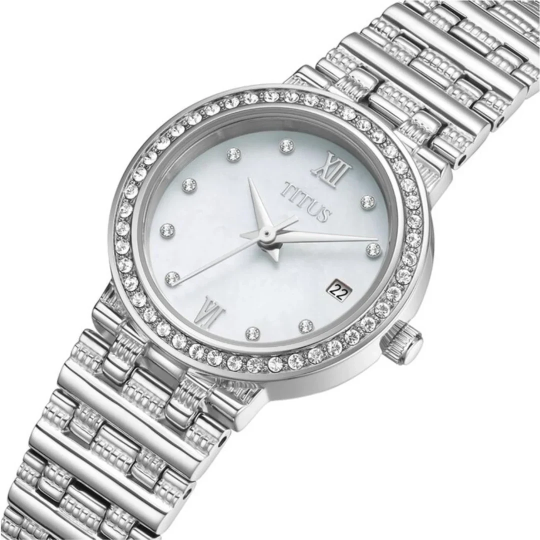[WOMEN] Fair Lady 3 Hands Date Quartz Stainless Steel Watch [W06-03320-001]
