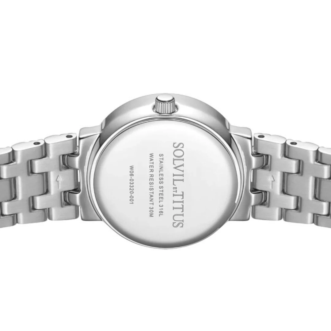 [WOMEN] Fair Lady 3 Hands Date Quartz Stainless Steel Watch [W06-03320-001]