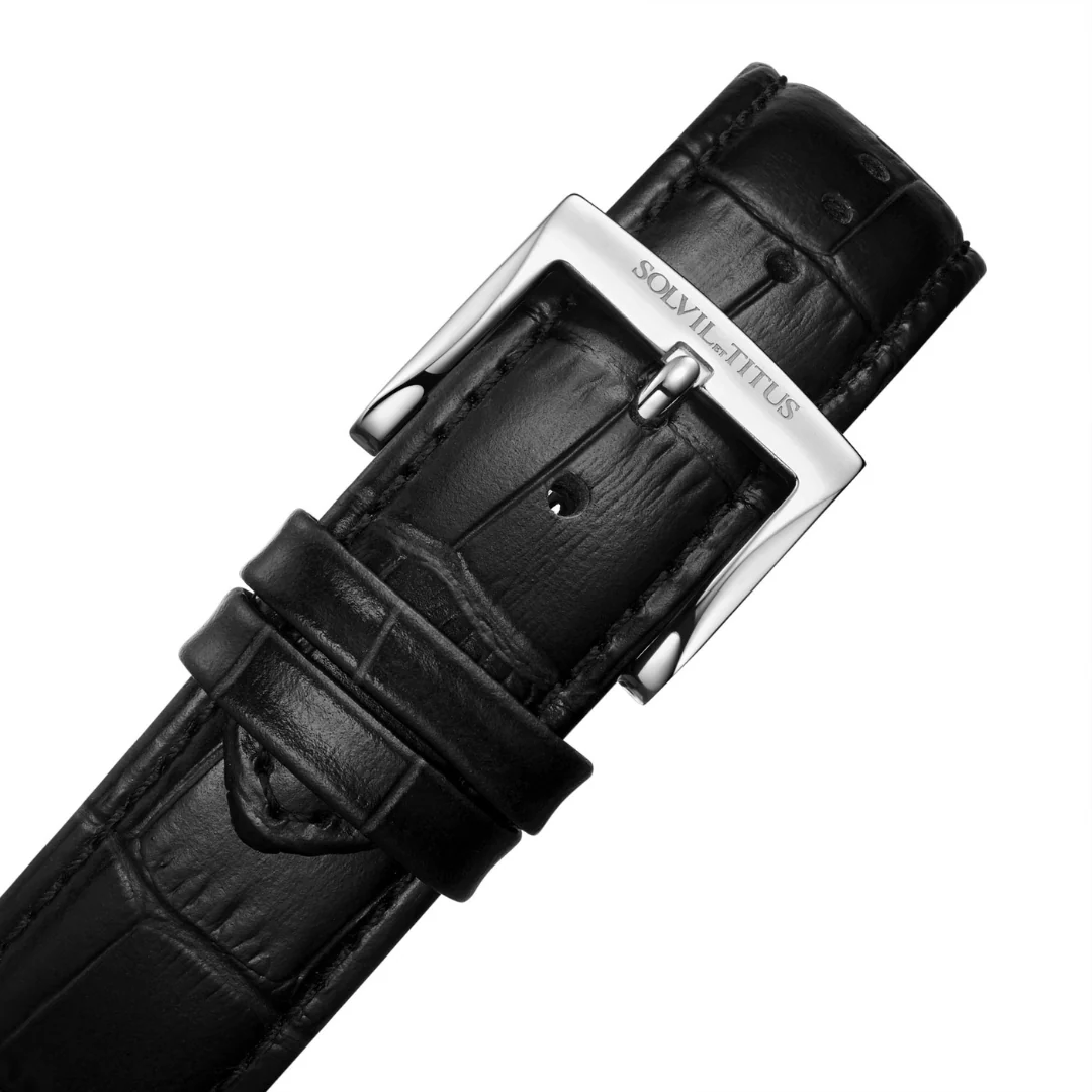 [MEN] Classicist Multi-Function with Day Night Indicator Quartz Leather Watch [W06-03322-001]