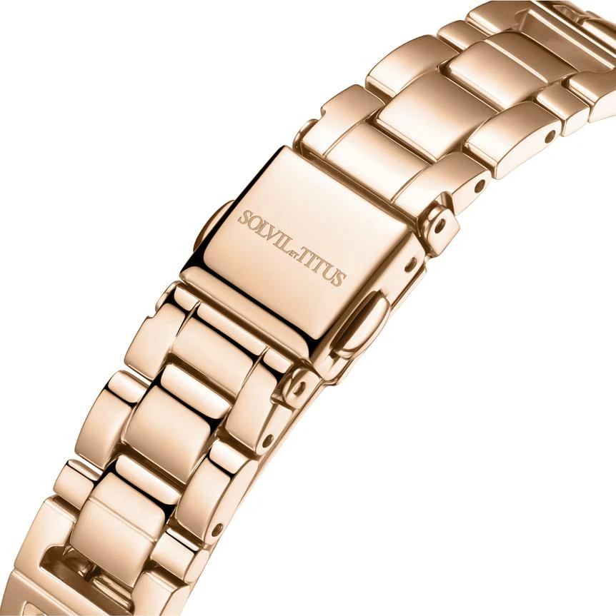 [WOMEN] Barista 3 Hands Date Quartz Stainless Steel Watch [W06-03326-003]