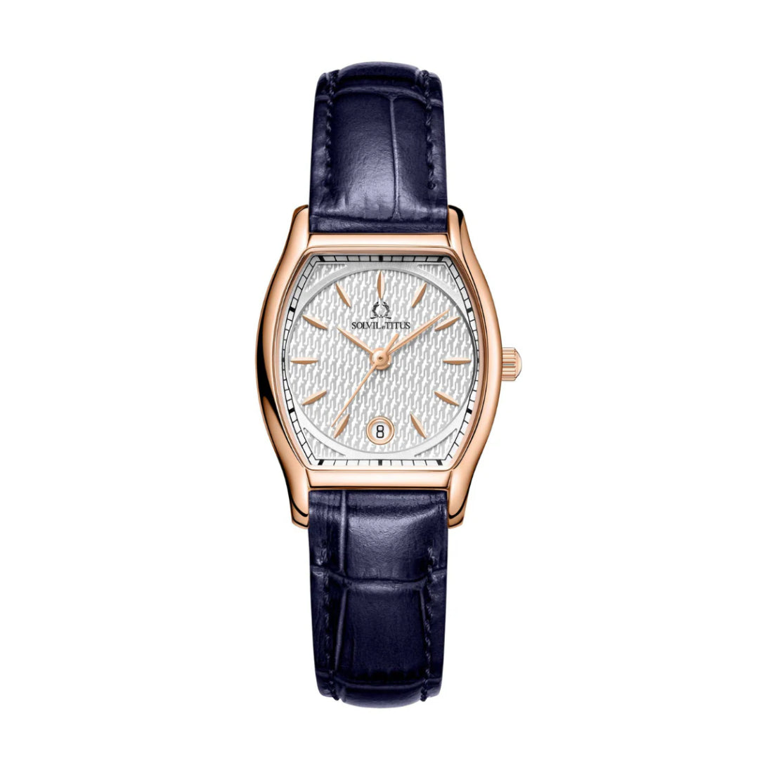 [WOMEN] Barista 3 Hands Date Quartz Leather Watch [W06-03326-004]