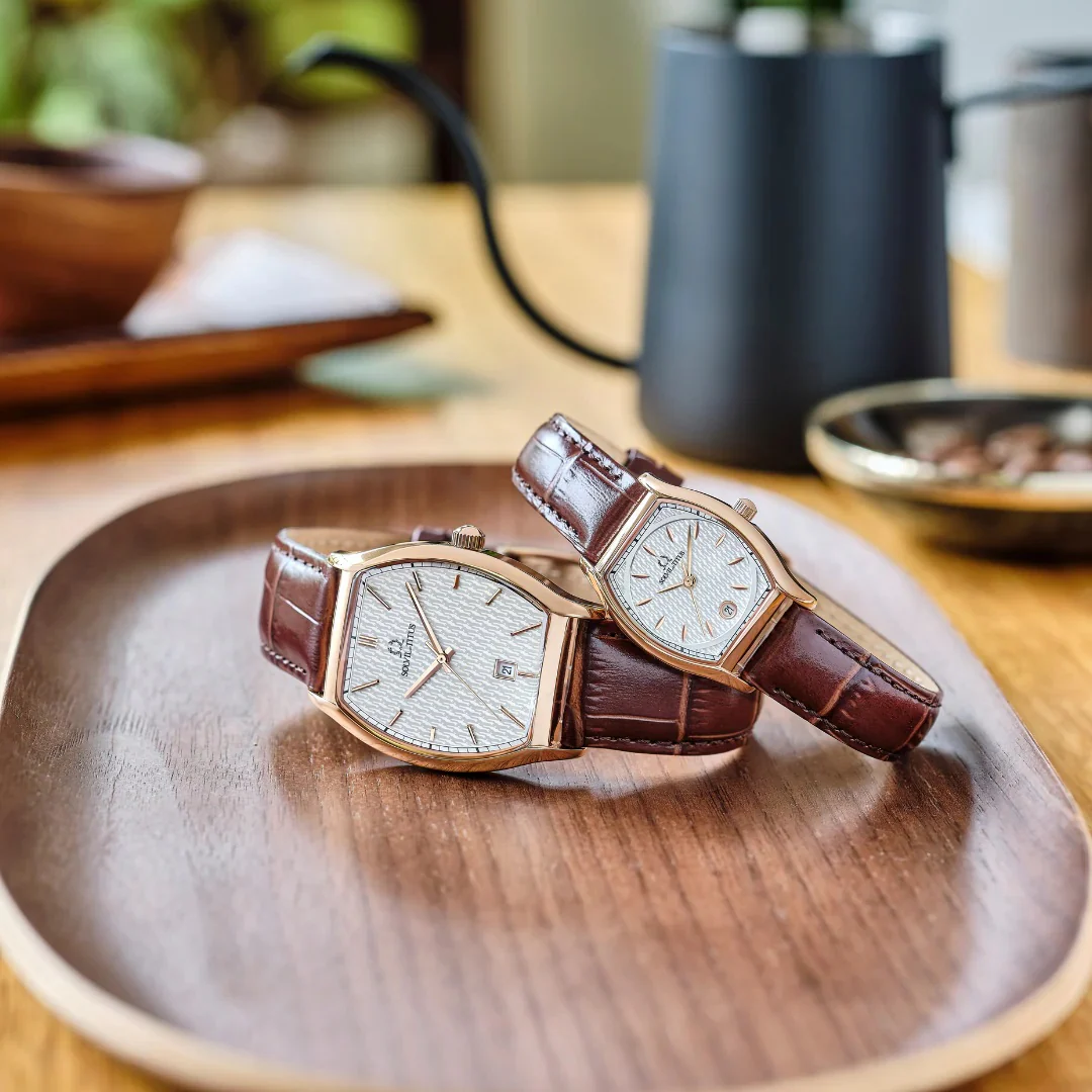 [WOMEN] Barista 3 Hands Date Quartz Leather Watch [W06-03326-005]