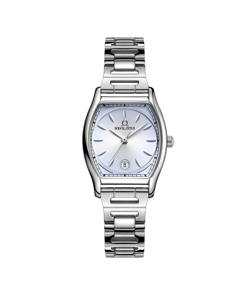 [WOMEN] Barista 3 Hands Date Quartz Stainless Steel Watch [W06-03326-006]