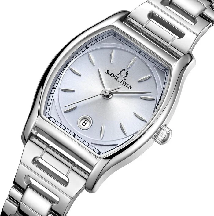 [WOMEN] Barista 3 Hands Date Quartz Stainless Steel Watch [W06-03326-006]
